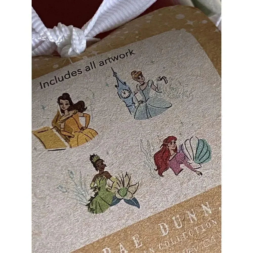 Set Of 4 Rae Dunn Disney Princess Measuring Cups Belle‎ Tiana Cinderella Ariel